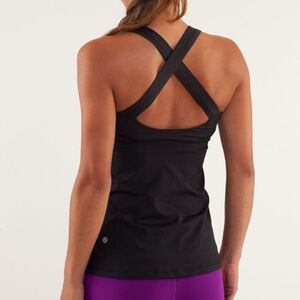 Lululemon Top Speed Tank Black Women’s 6